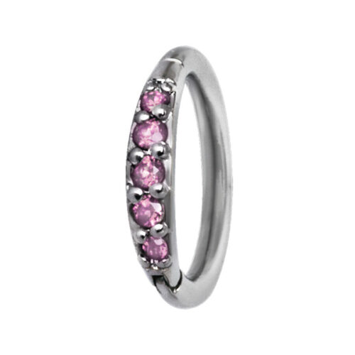 Pave Setting Crystals Top