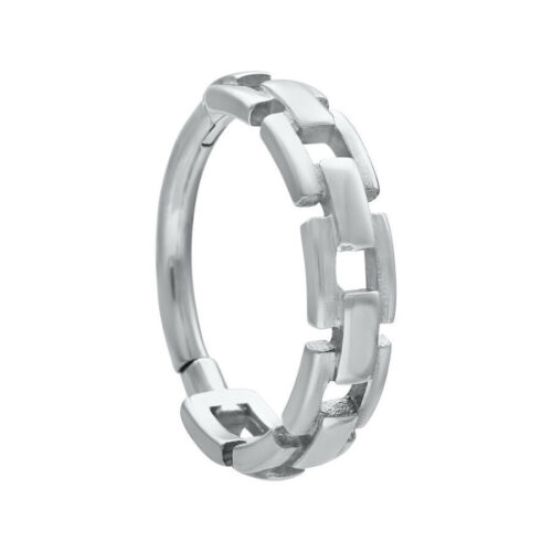 Chain Conch Clicker Ring for Conch, Ear