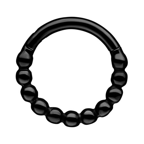 Stainless Steel Ball Chain Clicker Ring