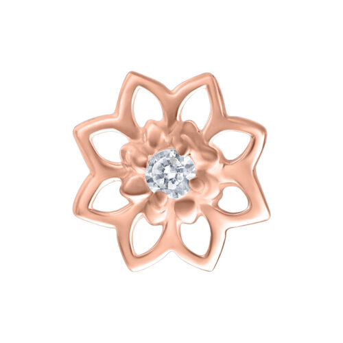 Push Fit Sunflower Aufsatz for Bioplast - Rosegold