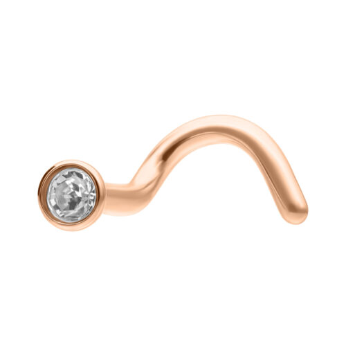 Fine Cone Shape Jewelled Nosestud