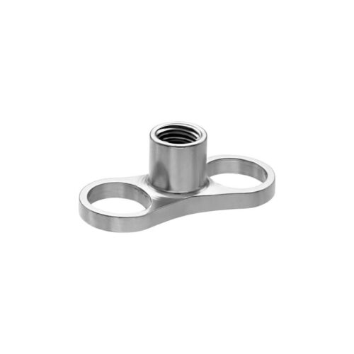 Dermal Anchor 2.1 mm Höhe / 1 hole without Disc / S1.2 mm