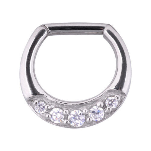 Jewelled Septum Clicker