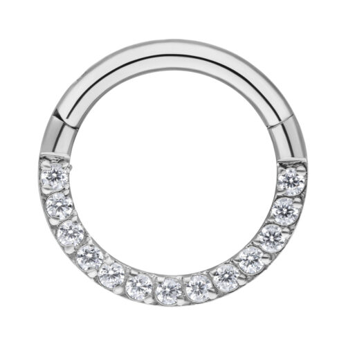Pave Set Septum Clicker