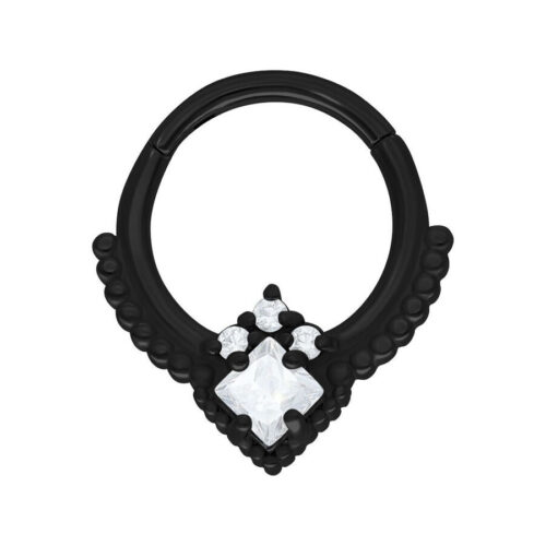 Royal Septum Clicker - Black Metal