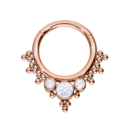 Crystal Bindi Clicker - Rosegold