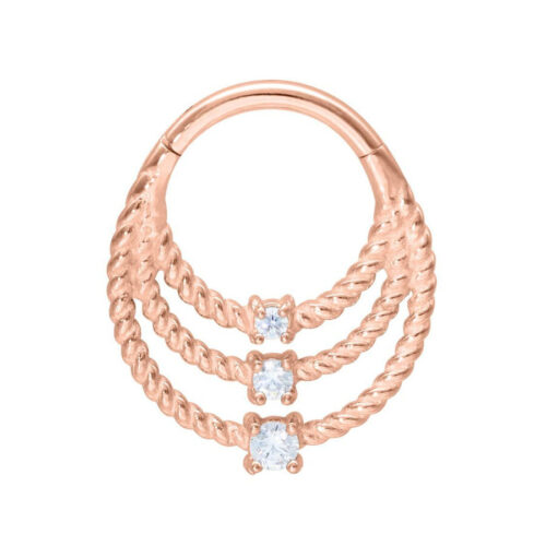 Internally Threaded - Rosegold