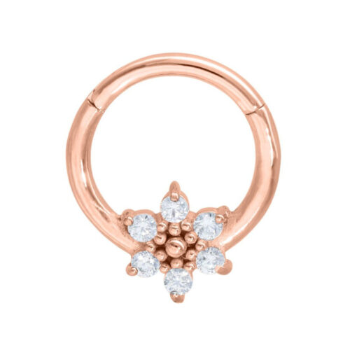Ice Flower Clicker - Rosegold