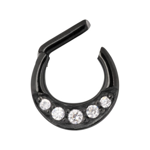 Jewelled Septum Clicker