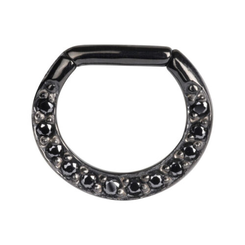 Surgical Steel Crystal Septum Clicker