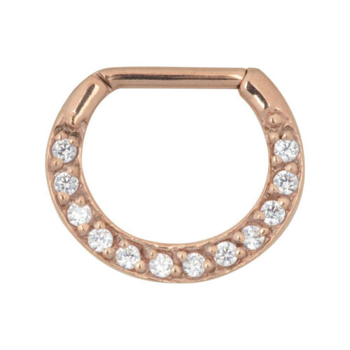 Surgical Steel Crystal Septum Clicker
