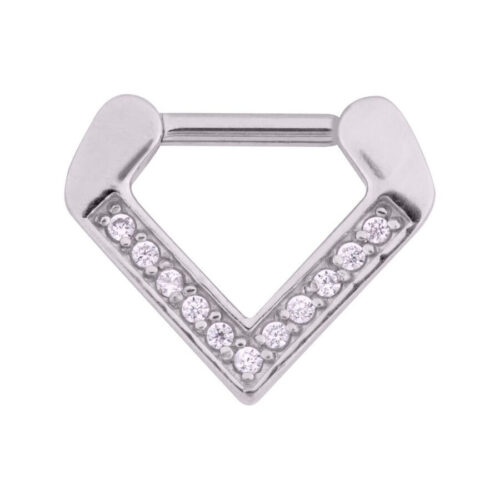 Jewelled Triangle Septum Clicker