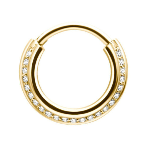 Jewelled Concave Septum Clicker