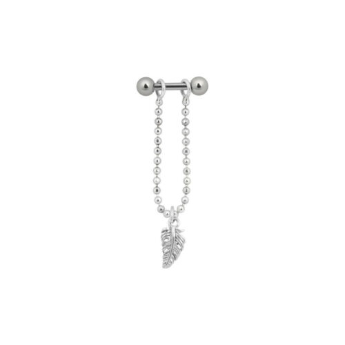 Medi Flat Back Jewelled Ball - Silvercoloured Metal
