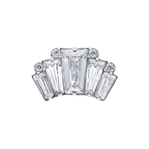 Push Fit Square Crystals Aufsatz