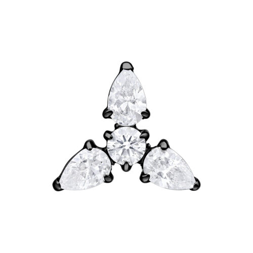 Push Fit Trinity Aufsatz - Black Metal