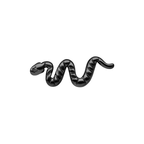 Push Fit Snake Aufsatz - Black Metal