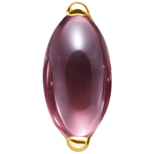 Push Fit Natural Oval Gemstone Attachment