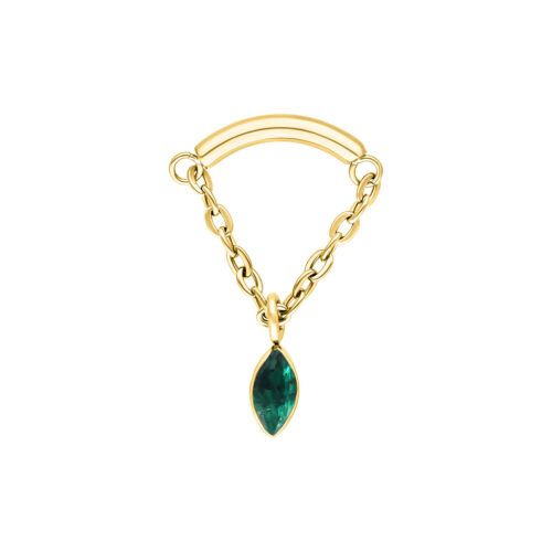 Oval Hidden Helix Push Fit Aufsatz