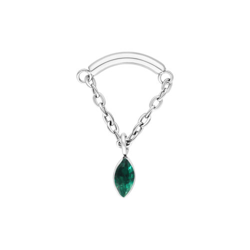 Oval Hidden Helix Push Fit Aufsatz