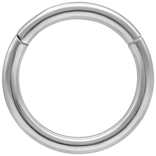 Titanium Septum Clicker Ring
