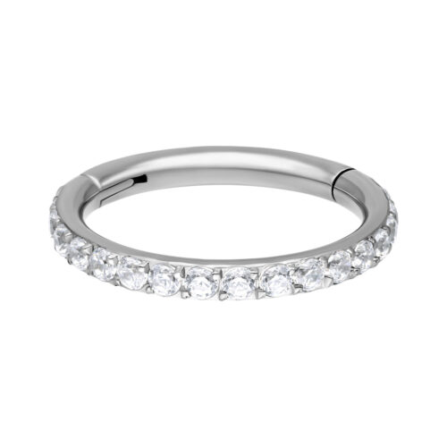 Pave Set Crystal Clicker