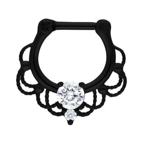 Fairytale Septum Black - 1,6 mm