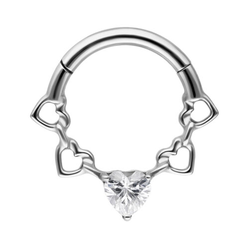 Crystal Hearts Septum Clicker