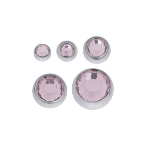 Boule à facettes ornée de pierres précieuses