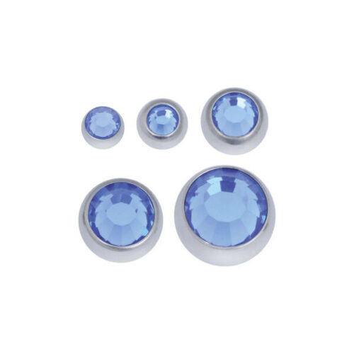 Boule à facettes ornée de pierres précieuses